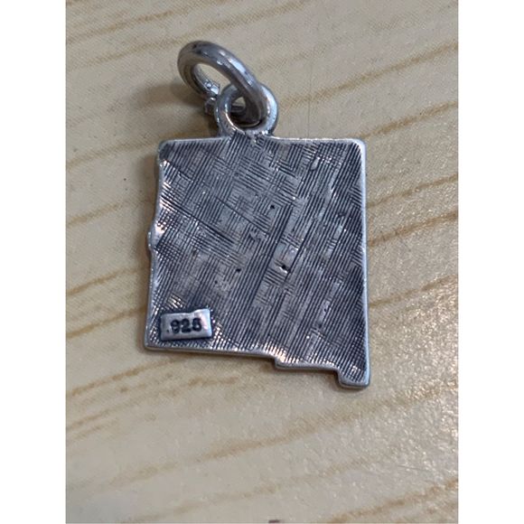 .925 State of New Mexico Sterling Silver Jewelry Charm #travel #Santa Fe - Picture 3 of 3